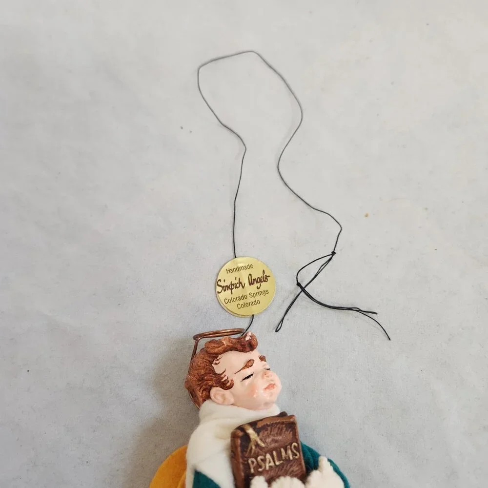 Simpich Character Doll Angel Ornament NATHAN